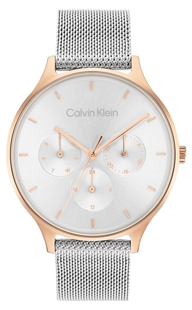 Calvin Klein Multi Zifferblatt Quarz Uhr für Damen Produktbild 