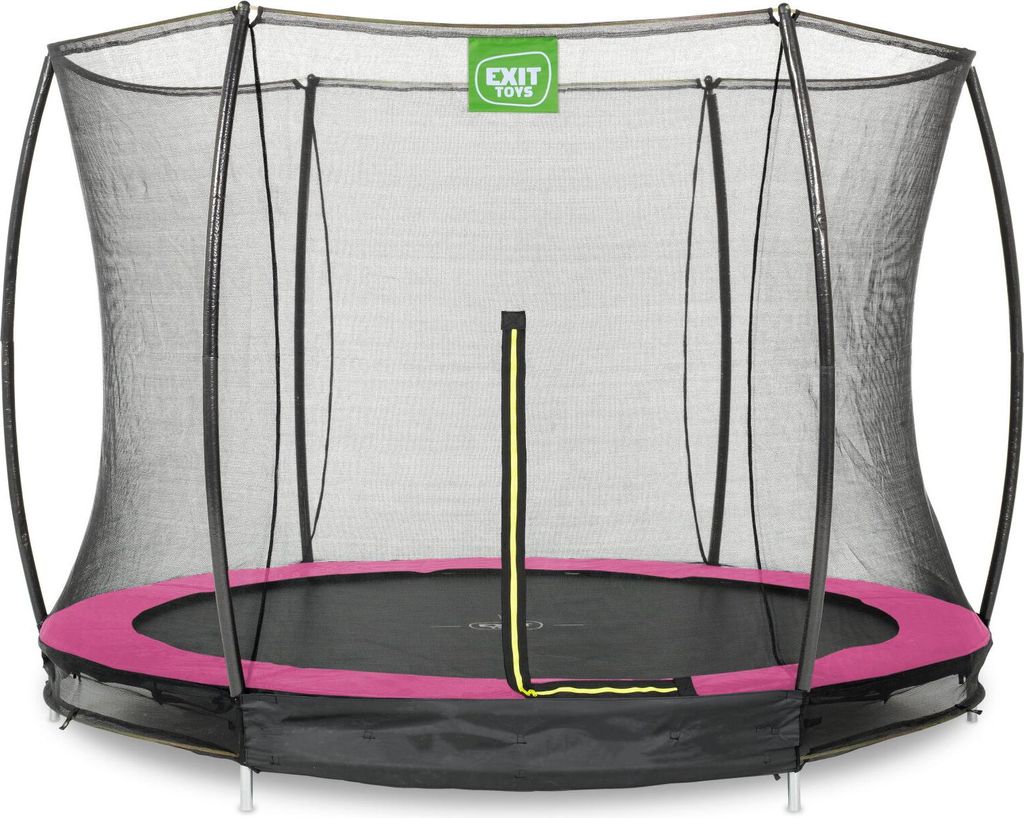 EXIT Silhouette Trampolin ø244cm, mit Sicherheitsnetz, Produktbild 