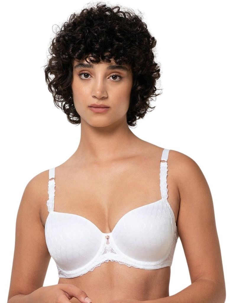 Triumph Azalea Florale WP, Farbe: White 03/0003, Größe: 75F Bügel-BH mit Einlage