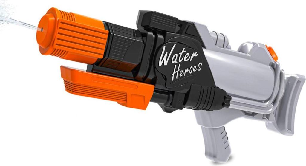 TechKidz, Wasserpistole 850ml - Oscar, Schwarz / Silber