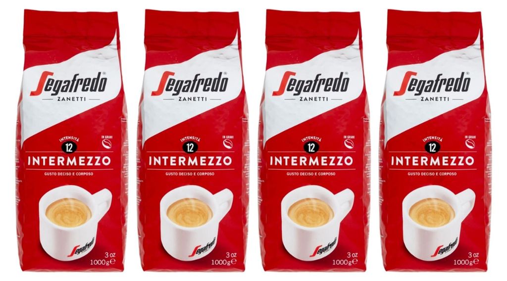 Café Intermezzo Grani 4 x 1 kg - Segafredo Image du produit 