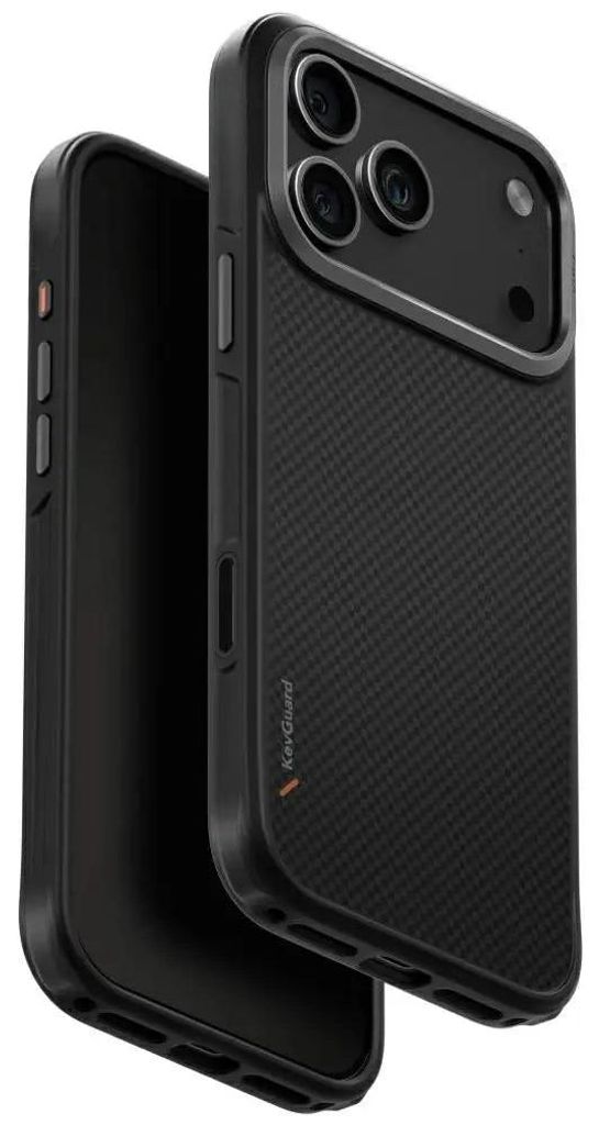 Custodia UNIQ Keva per iPhone 17 Pro Max, Magclick, nero Immagine del prodotto 