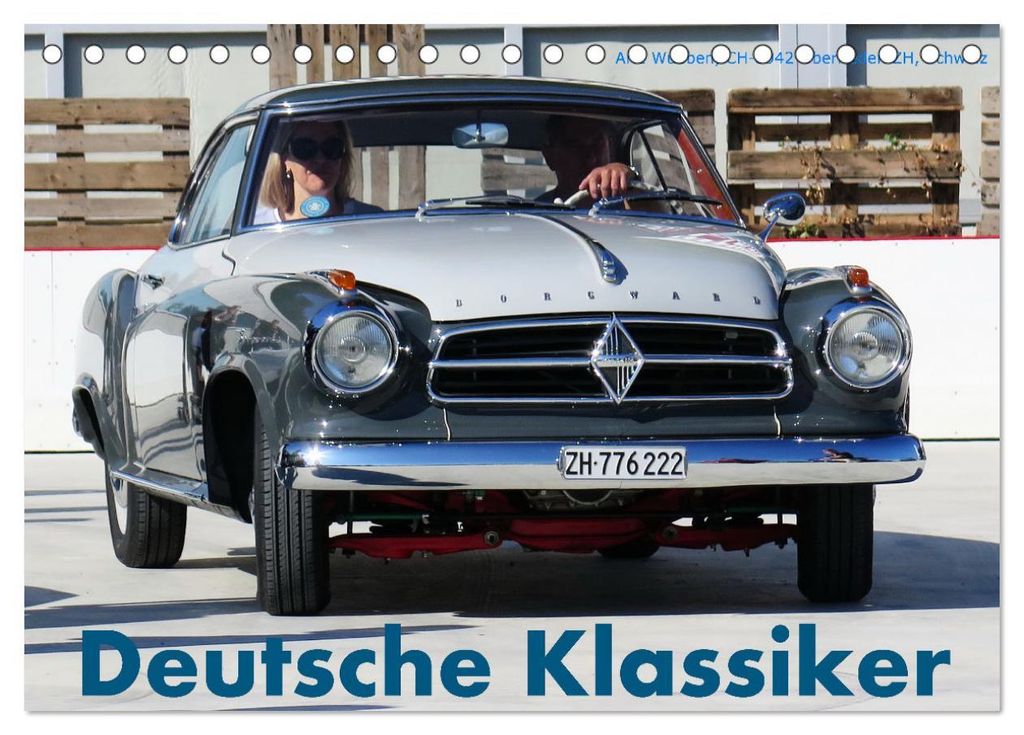 Deutsche Klassiker (Tischkalender 2027 DIN A5 quer), CALVENDO Monatskalender