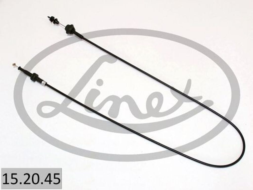 LINEX 15.10.14 Kupplungsseil Seilzug für FORD SIERRA Schrägheck (GBC) 1151/858mm