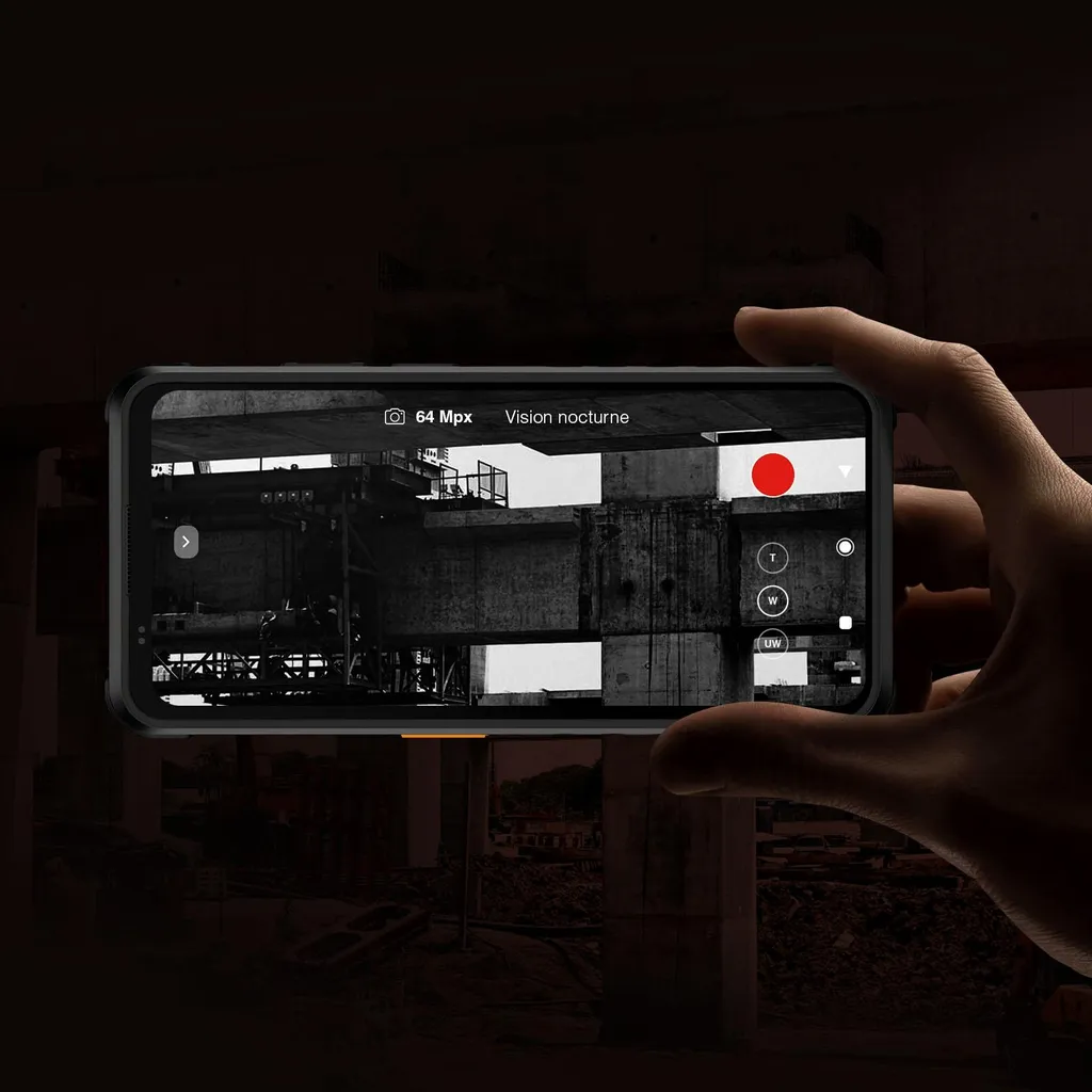 Smartphone Chantier HAMMER Iron 6 Noir 128GB Android 14 Écran IPS - 13