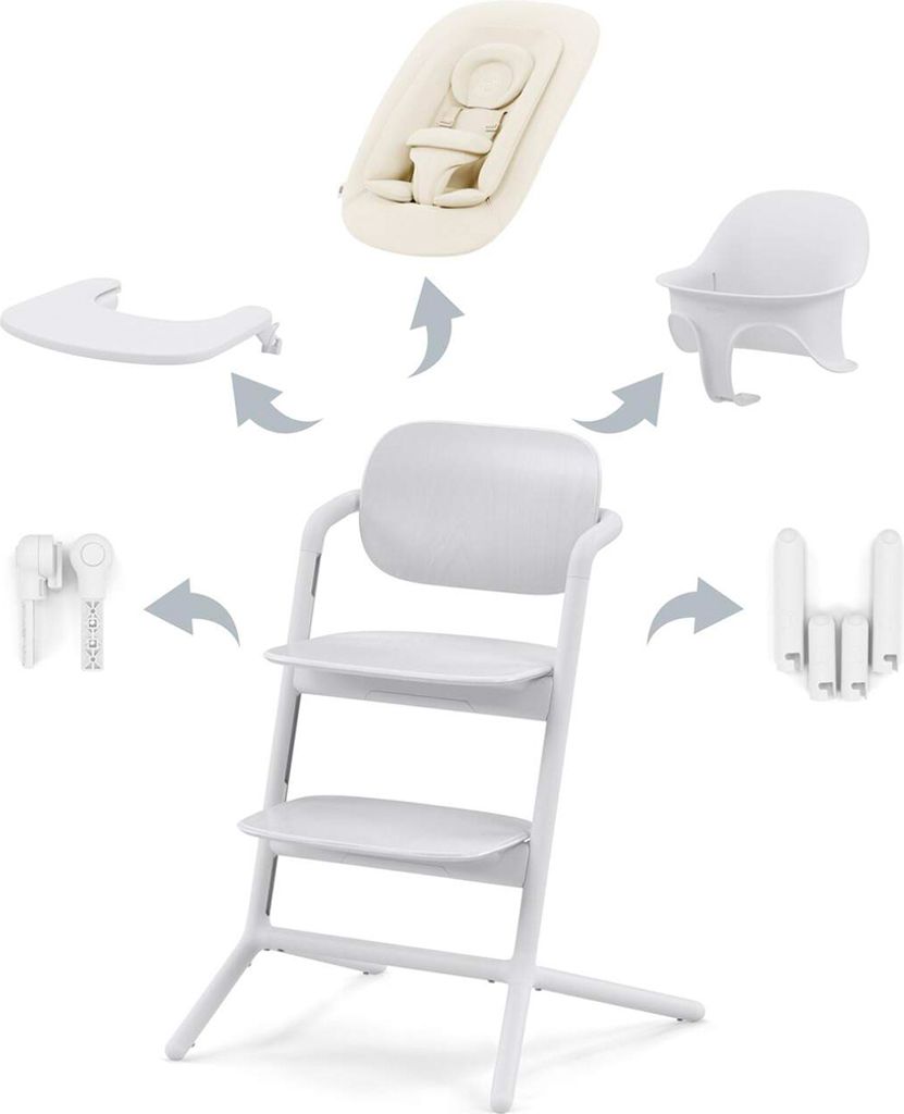 CYBEX Lemo 4-in-1, Multifunktions-Hochstuhl, Gepolsterter Produktbild 
