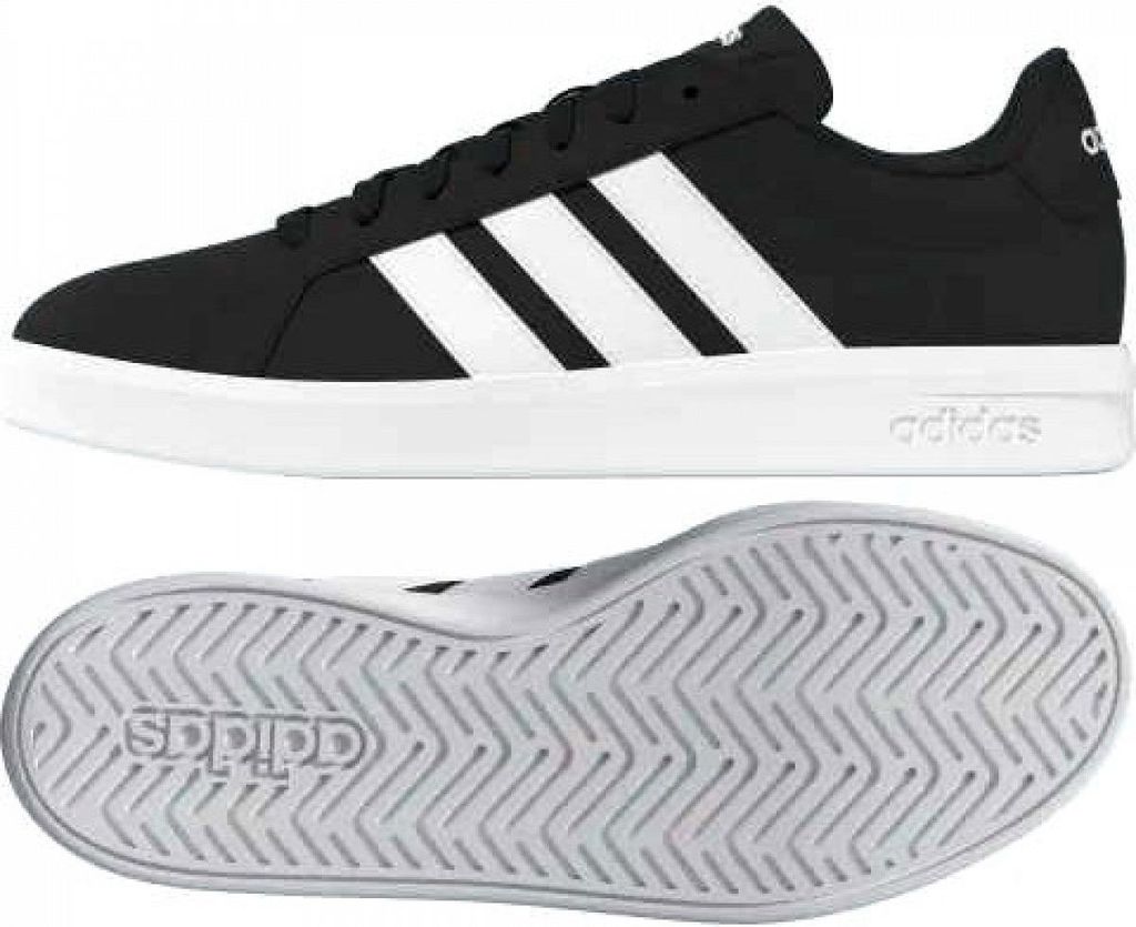 Adidas Sneaker schwarz in Gr. 44
