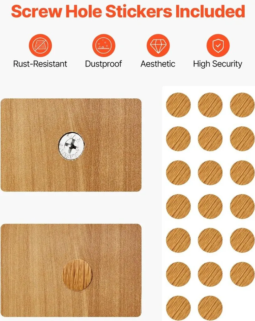 Organisateur Rangement de Bureau Bois 1 Niveau pour Maison et Travail