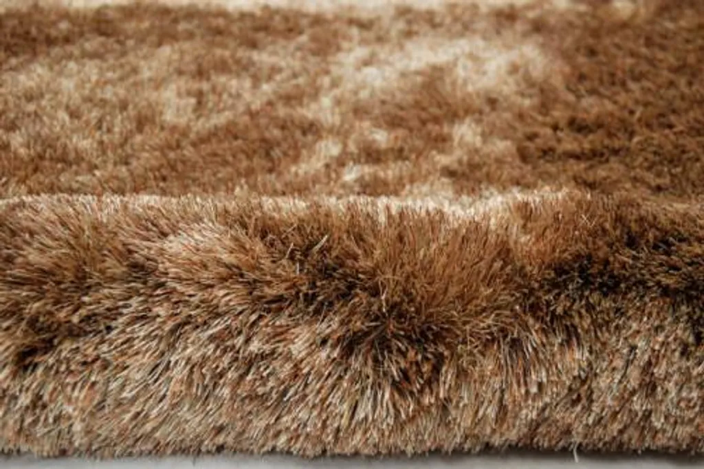 Tapis Shaggy Torino Brun 170x200 cm : Fini les Sols Froids et Bruyants