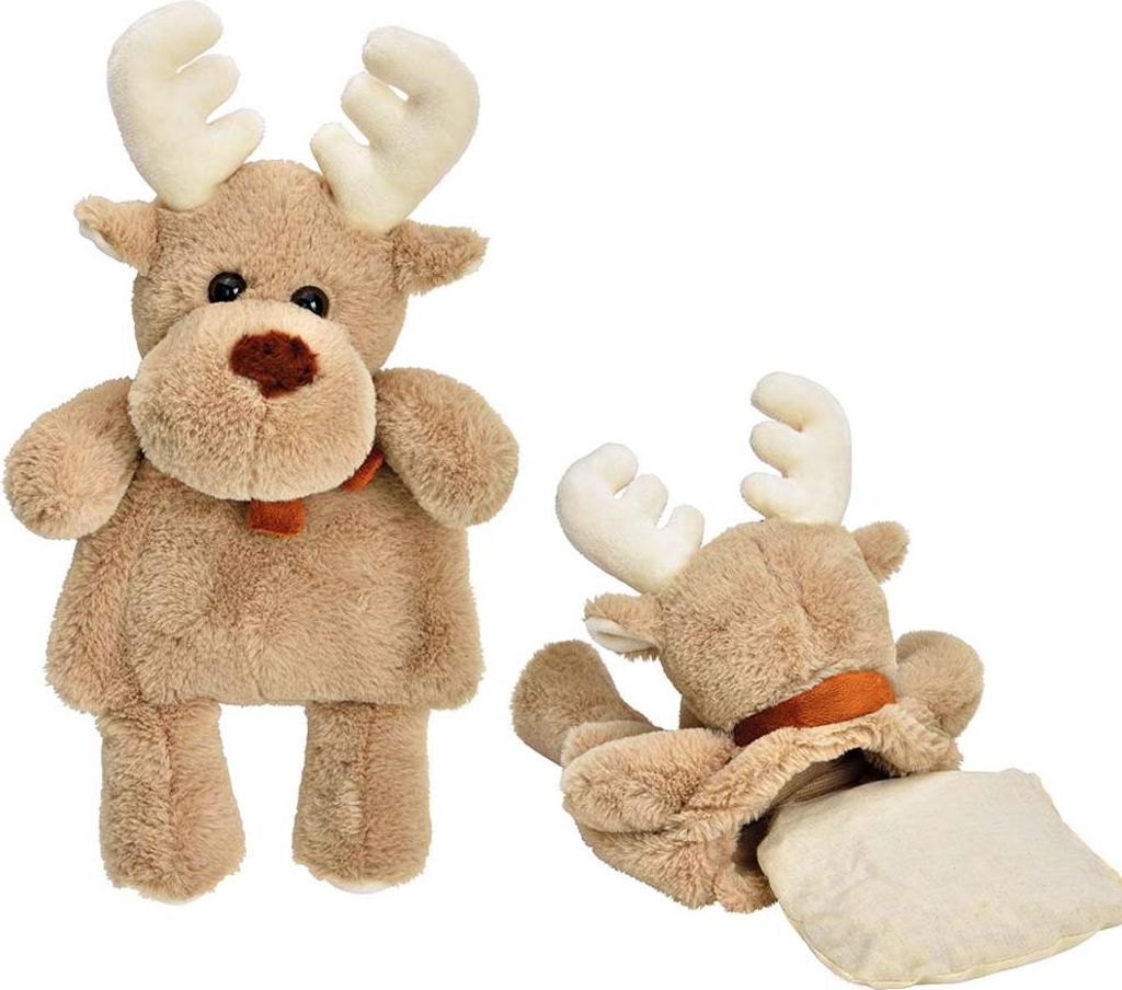 Kirschkernkissen Elch