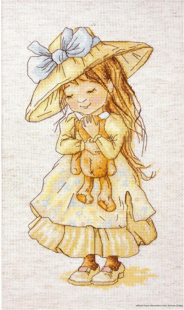 Luca-S Kreuzstich-Set „Finally Found You“, 14,5 x 27 cm
