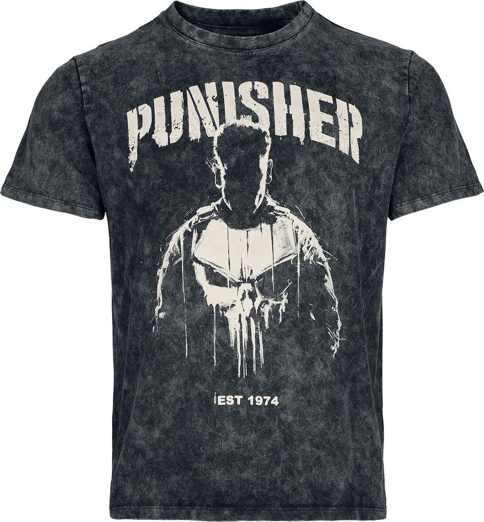 The Punisher T-Shirt Herren Est. 1974 schwarz XL