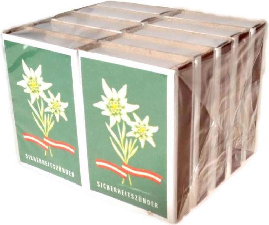 Traditionelle Streichhölzer 10 Packungen Produktbild 