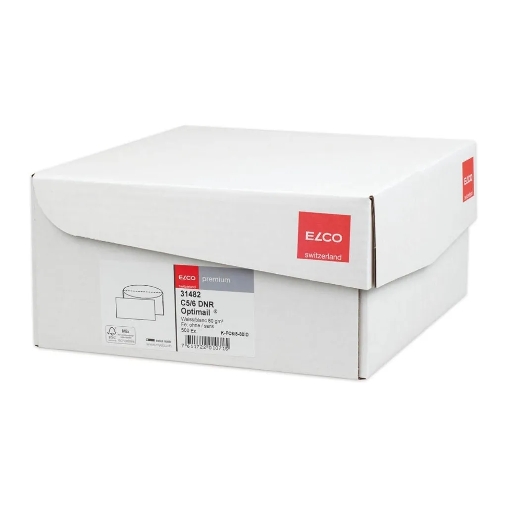 Enveloppes pour mise sous pli automatique Premium Optimail C5/6