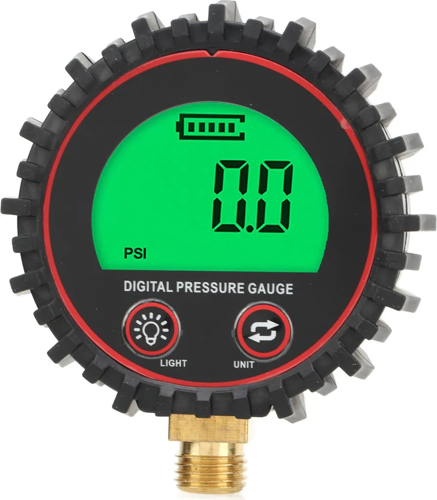 Manometro Digitale Professionale 1/4" NPT - Precisione per Camion e SUV
