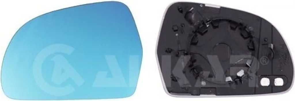 Miroir de rétroviseur extérieur gauche pour Skoda Octavia et Superb II