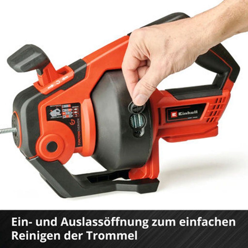 Einhell Power X-Change batériový čistič rúr TE-DA 18/760 Li Obrázok produktu 16