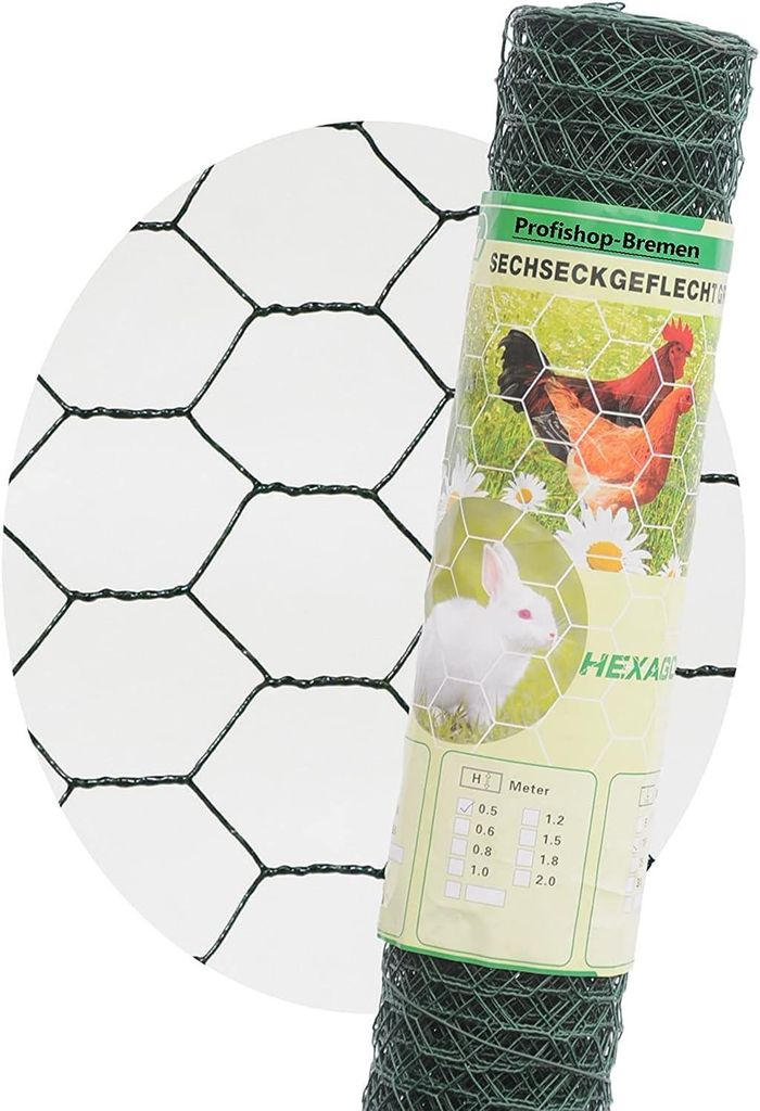 Kaninchendraht / Sechseckgeflecht / Maschenweite 13mm / Produktbild 