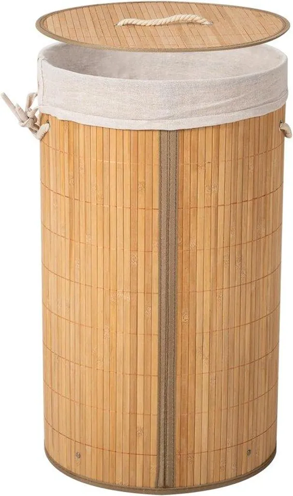 Gagnez de la place avec le panier de rangement Braun naturel 58/72L