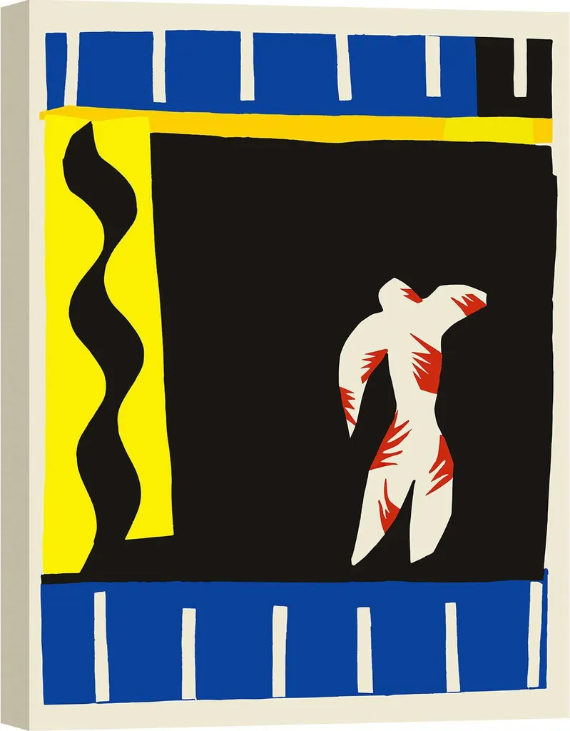 Tableau Matisse sur toile 80x60cm, décoration murale durable anti-reflet