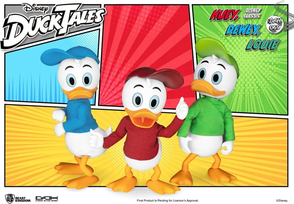 Set figurines DuckTales pour diorama Disney Beast Kingdom 10cm DAH
