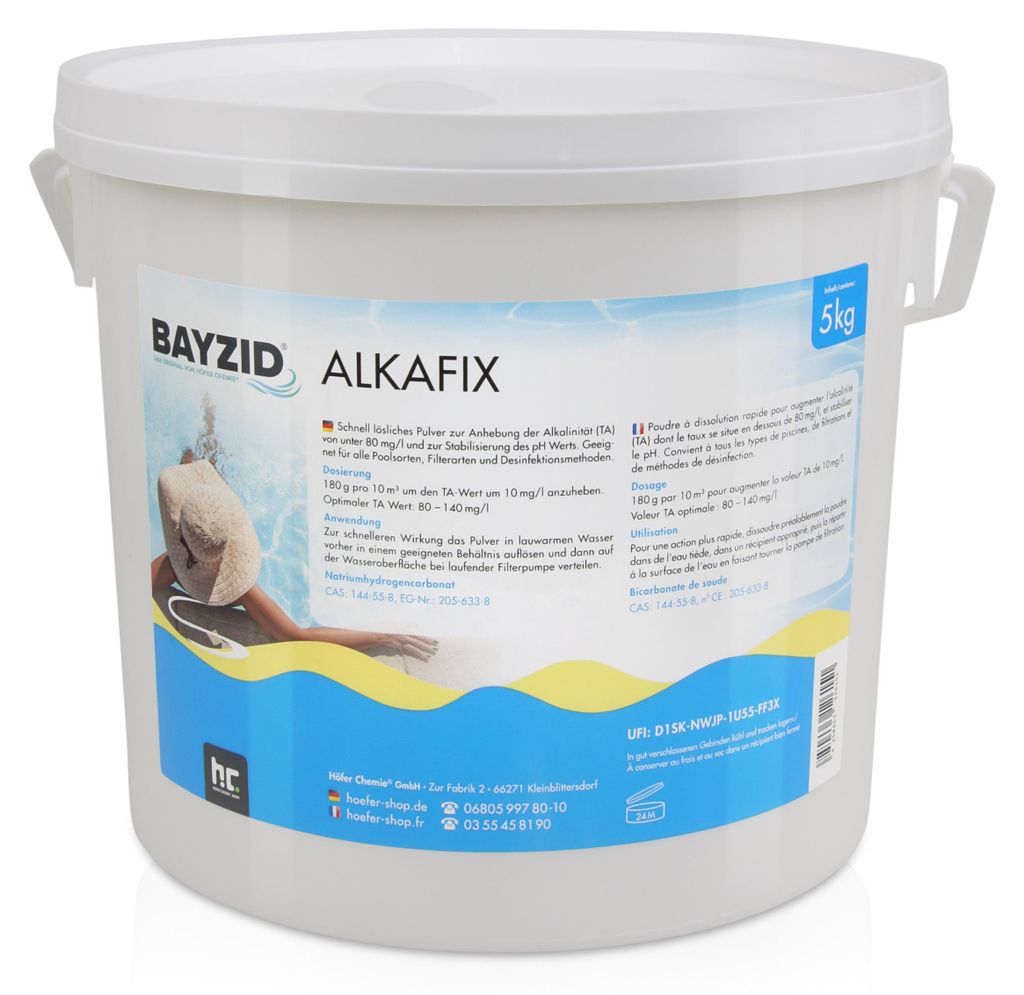 5 kg BAYZID® Alkafix zur Anhebung der Alkalinität (TA) Produktbild 