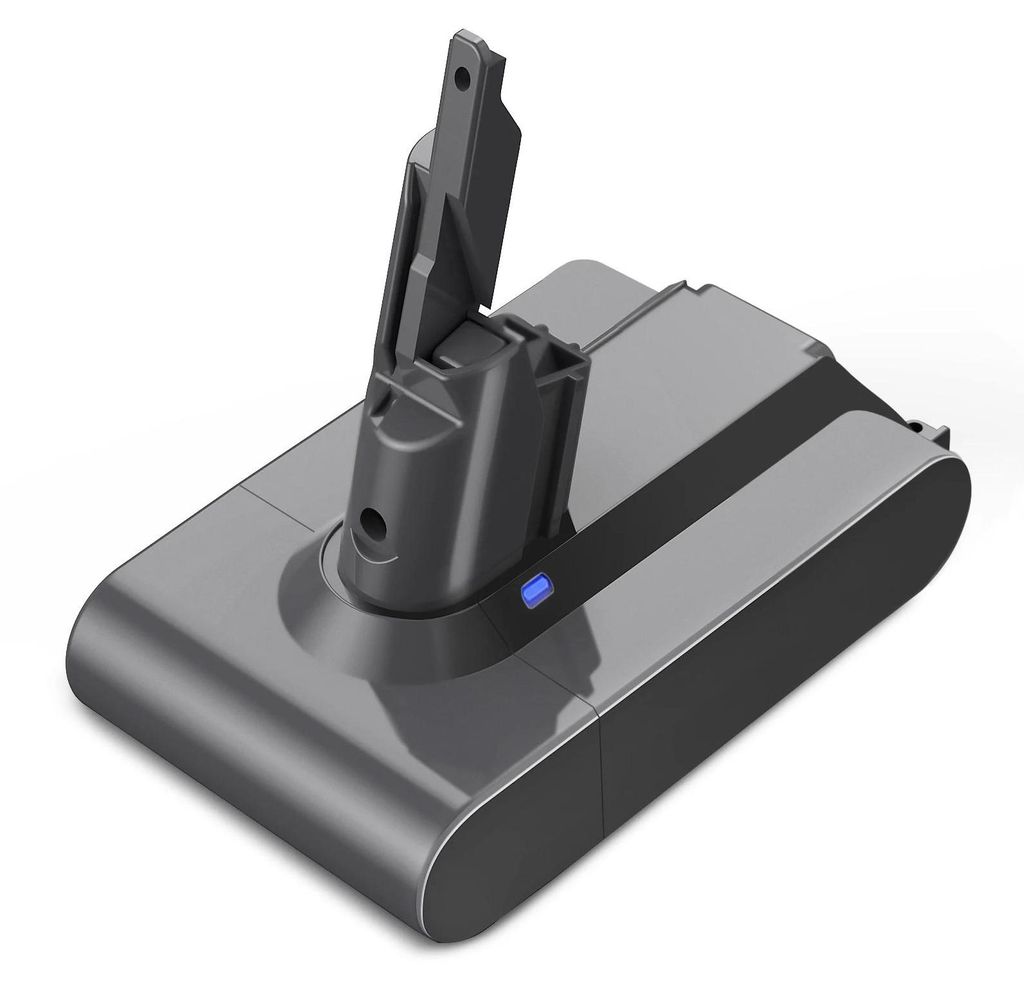 Akku für Dyson V7 Staubsauger - Li-Ion Ersatzakku - 21,6 V 4000 mAh - wiederaufladbar - kompatibel mit Animal, Fluffy, V7 Pro - 2er Pack 4000 mAh