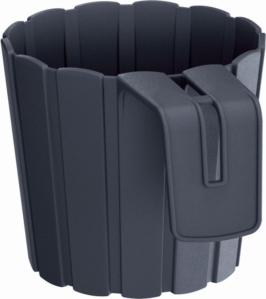 Květináč závěsný BOARDEE HOOK 14,4 cm - barva: antracit Immagine del prodotto 