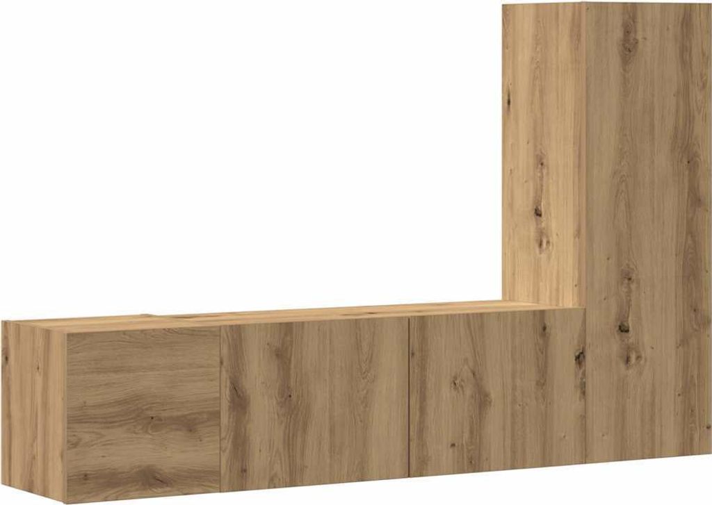 “2026 Moderne“TV-Wandschränke 3er-set Artisan-Eiche Holzwerkstoff - TV-Schränke Designermöbel 1770548