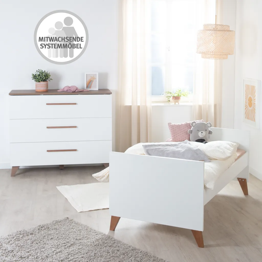 Commode à langer Ole roba : solution de rangement stable avec matelas - 12