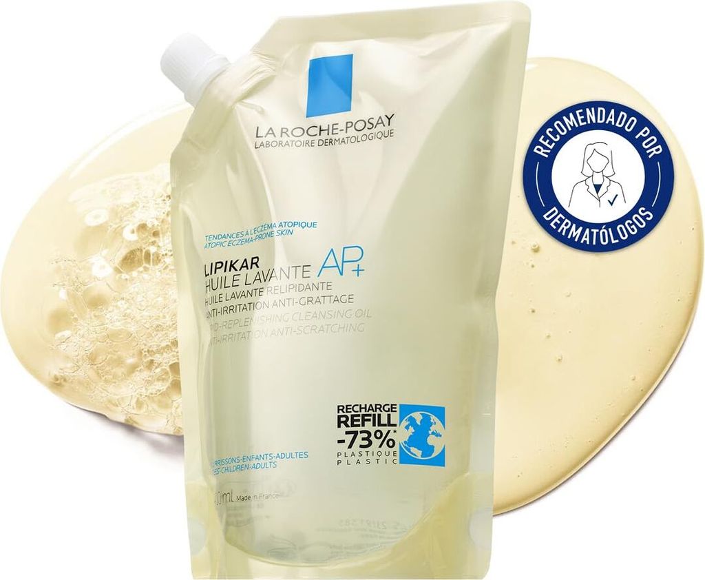 La Roche-Posay Lipikar Ap+ Eco-Refill Cleansing Oil 400ml