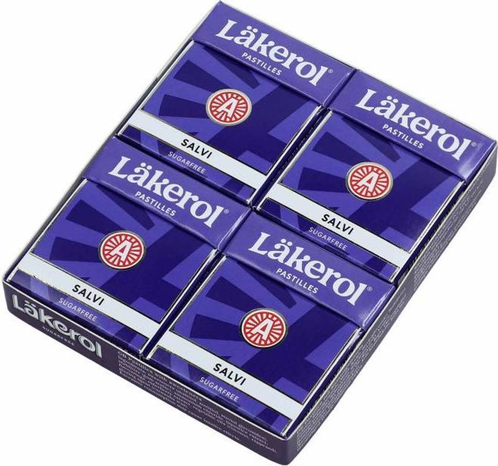 Läkerol Salvi 100 g, lot de 4 x 25 g Image du produit 