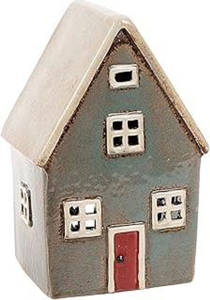 TESTEL Village Pottery – Laterne im Cornish-Stil, hohes Haus