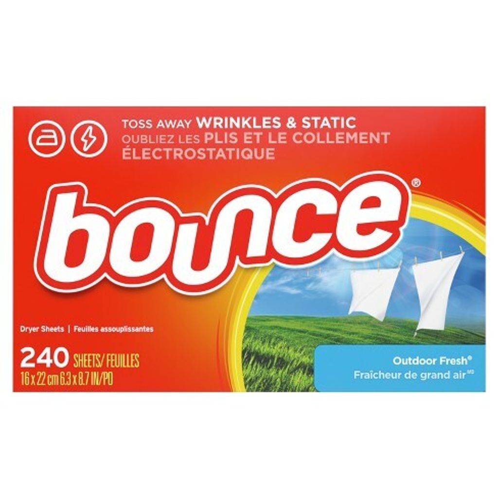 Ubrousky s vůní do sušičky Bounce 240 ks. Obrázek produktu 