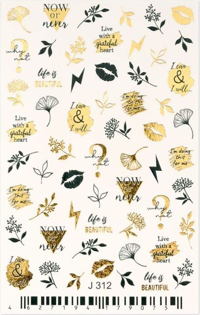 Cupio Nageltattoo - 2D J312