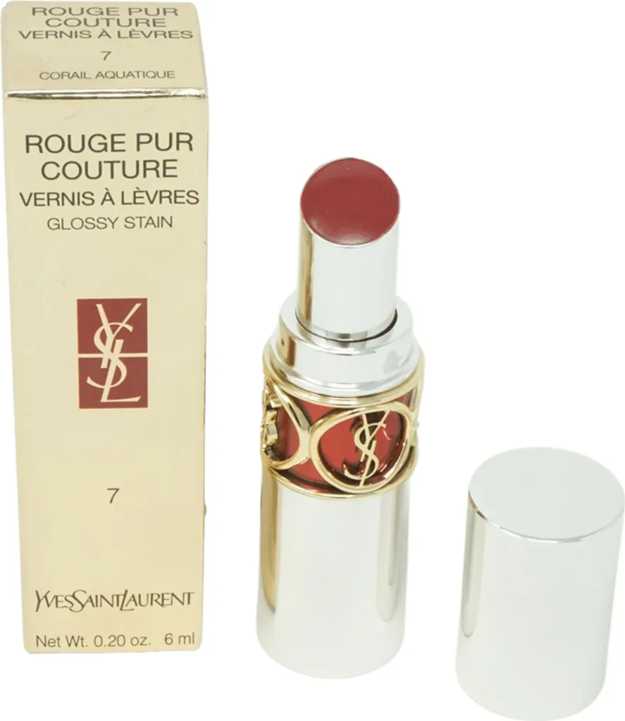 Yves Saint Laurent Rouge Pur Couture Vernis à Lèvres Pop Water 07 Coral