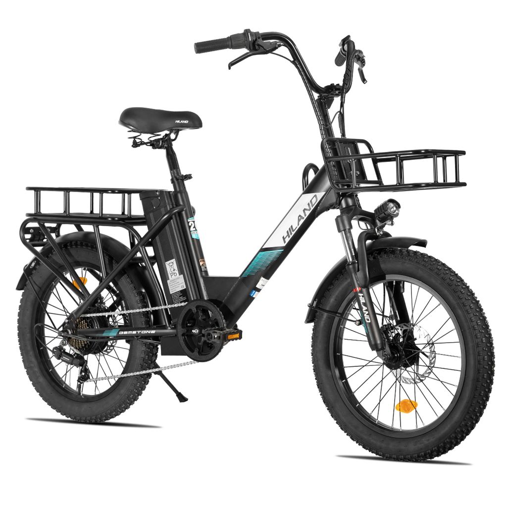 HILAND Lasten E-Bike Damen Herren 20 Zoll Fat Tire, Produktbild 