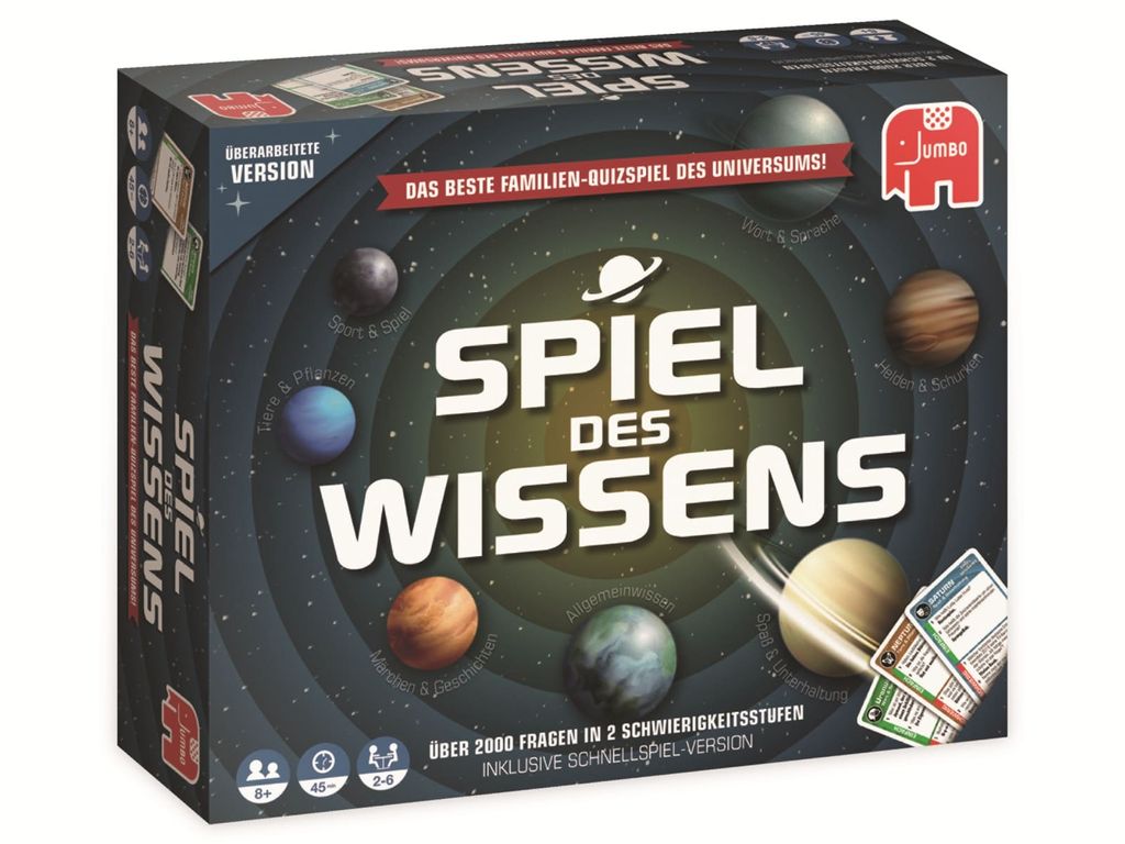 Spiel des Wissen Original, Brettspiel, Trivia, 8 Jahr(e), Familienspiel