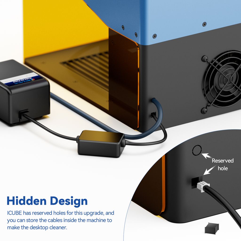 SCULPFUN iCube Pro 5W Graviermaschine mit Lightburn Produktbild 15