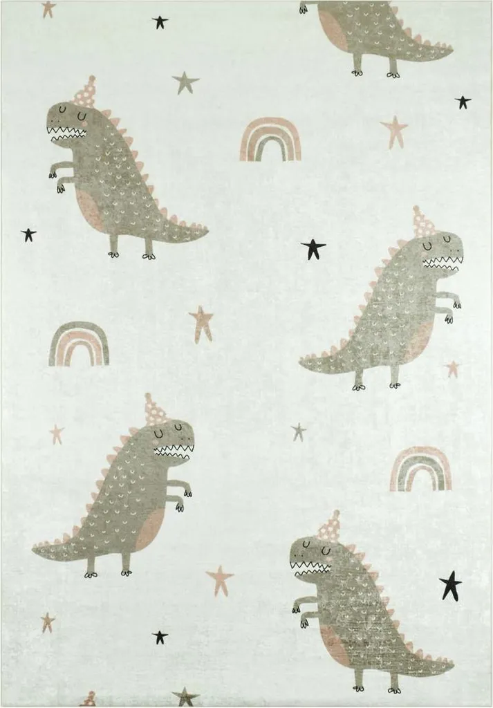 Tapis de jeu enfant MONSTRO tissé pour créer un coin lecture cosy