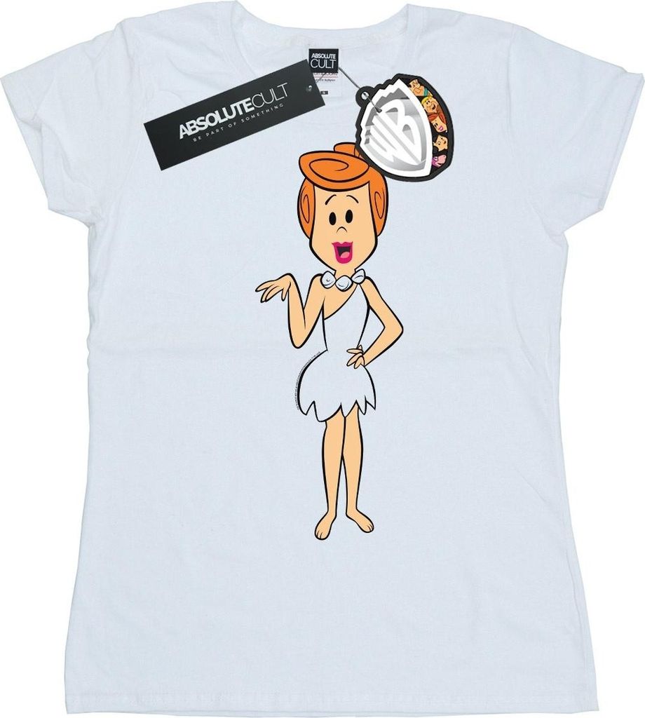 The Flintstones - T-Shirt für Damen BI20390 (XL) (Weiß)