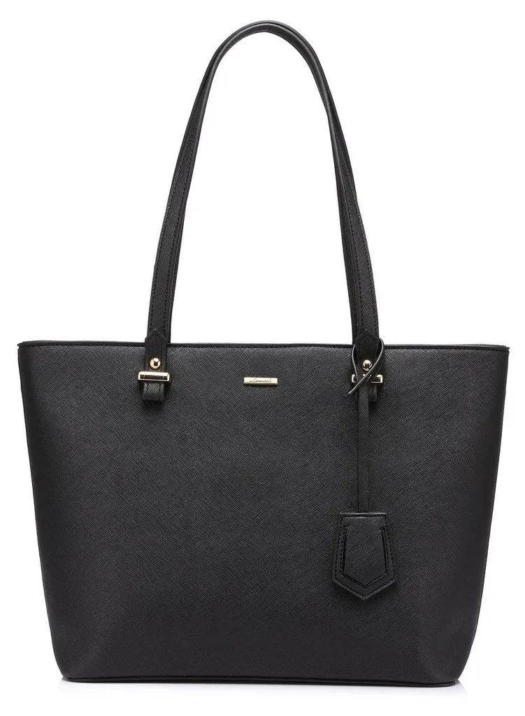 LOVEVOOK Sac à main femme en cuir véritable noir - Petit sac bandoulière