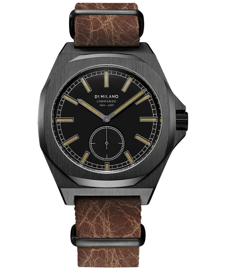 Montre durable homme D1 Milano Commando Veteran anti-rayures étanche