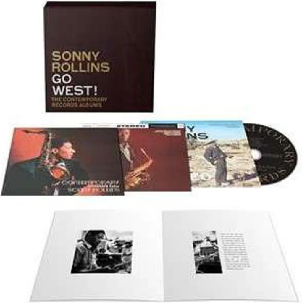 Sonny Rollins Go West Anthologie 3 CD Jazz Contemporary Records Albums