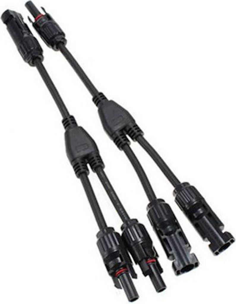 Konektor MC4 złącze równoległe 2+1 para komplet Zdjęcie produktu 