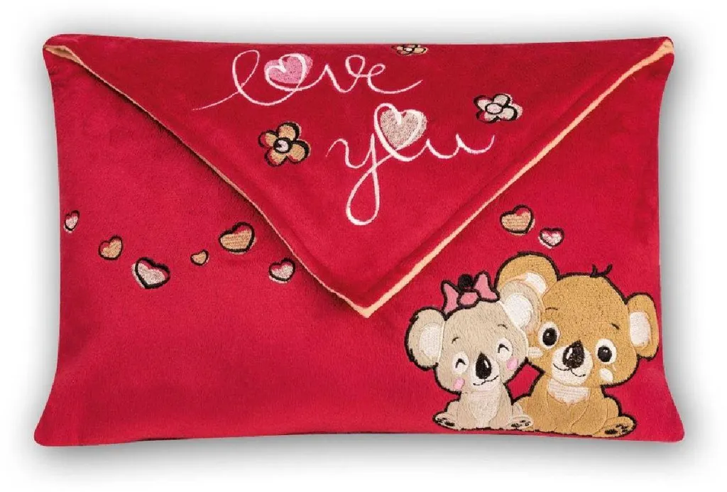 Coussin Love You 30x40 cm Idéal pour Décorer une Chambre ou Salon