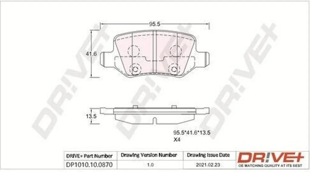 Finis les bruits de frein : Plaquettes arrière pour Mercedes W168 W169