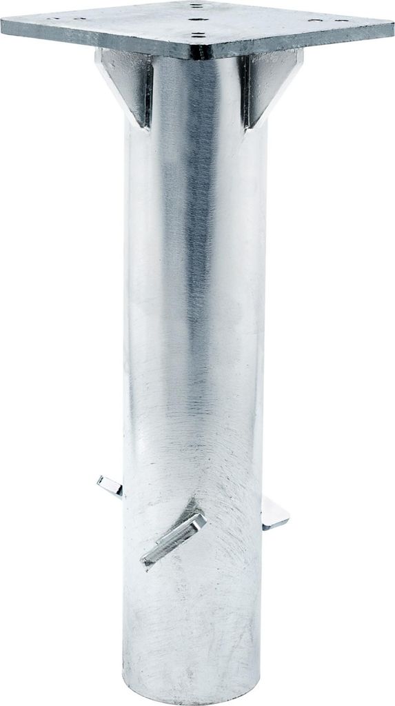 osoltus Einbetonier Bodenanker Bodenhülse für Ampelschirm verzinkt