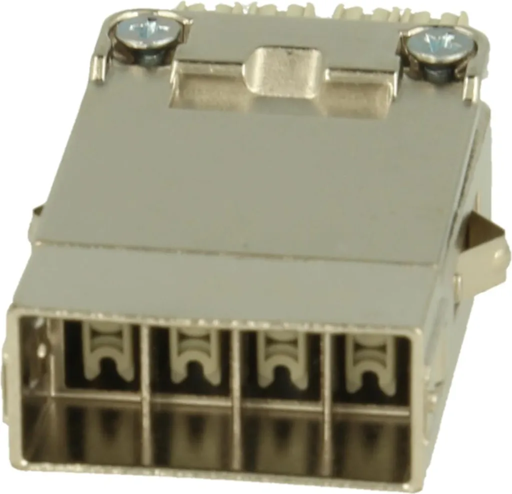 Module HARTING Han GigaBit Cat.6A Mâle Blindé GND 8 Pôles Serti 50V