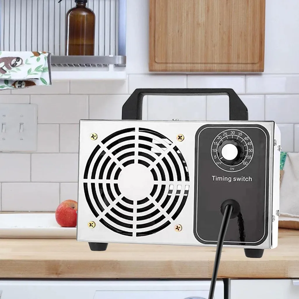Puissant générateur d'ozone 32 g/h - Module O3 blanc pour neutralisation